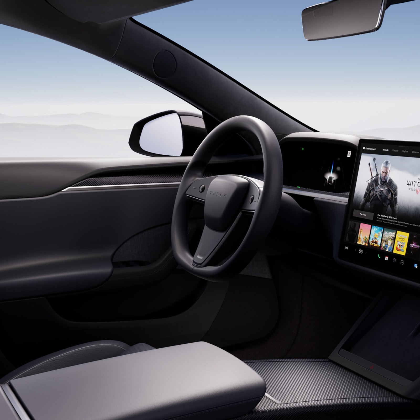 1916503-00-A_0_2000 Model S/X ステアリングホイール レトロフィット - 画像 (1)