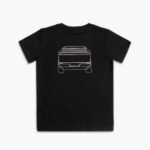 キッズ Cybertruck ヘッドライト トゥ テールライト Tシャツ - 画像 (2)