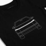 キッズ Cybertruck ヘッドライト トゥ テールライト Tシャツ - 画像 (3)
